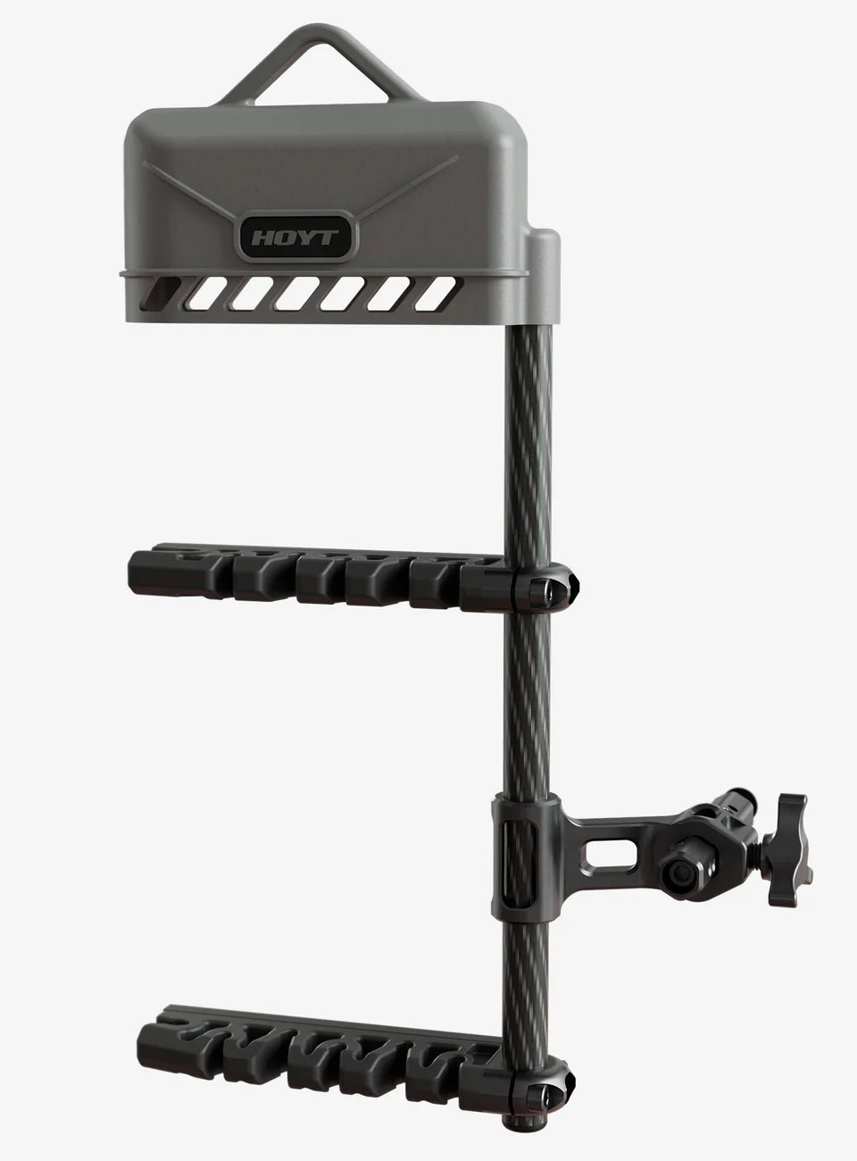 HOYT SUPERLITE QUICK DETACH QUIVER 6 ARROW GRAY 1270271