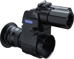 PARD NV007S Night Vision Clip On Black 4x 14.50mm Features Laser Rangefinder