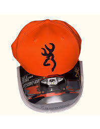 Browning LED Headlamp and Cap Combo Set, 100 Max Lumens