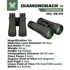 Diamondback® HD 10x50