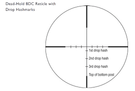 Crossfire® II 3-9x40 Dead-Hold® BDC (MOA) Reticle | 1inch Tube