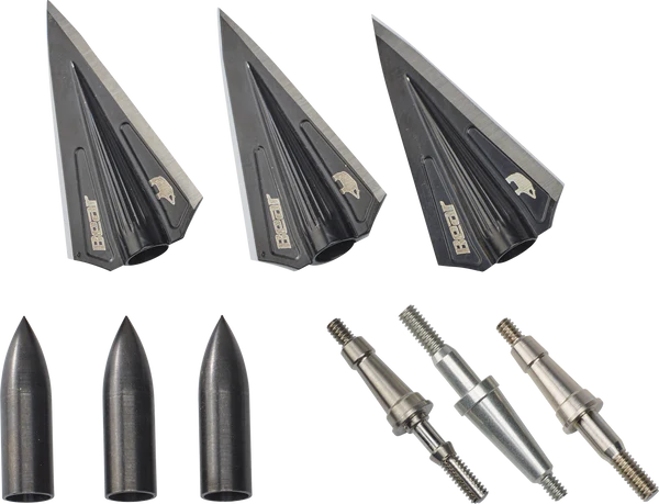 BEAR RAZORHEAD SINGLE BEVEL BROADHEADS