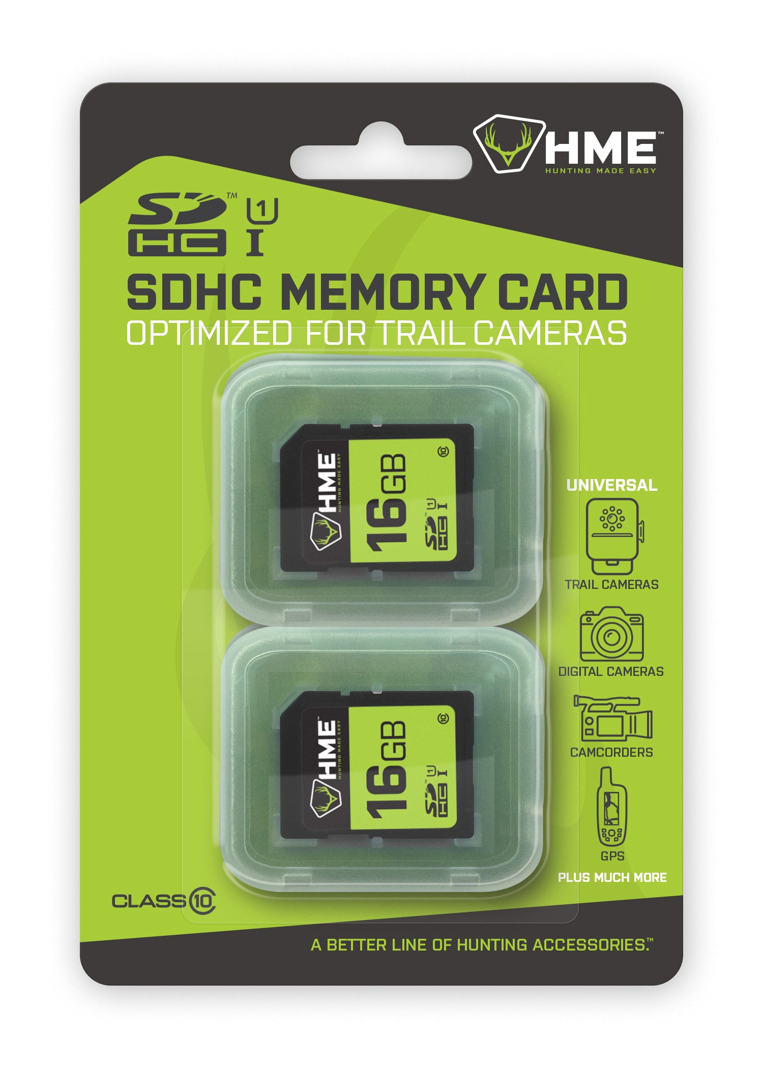 HME 16GB SD Card 2 Pack