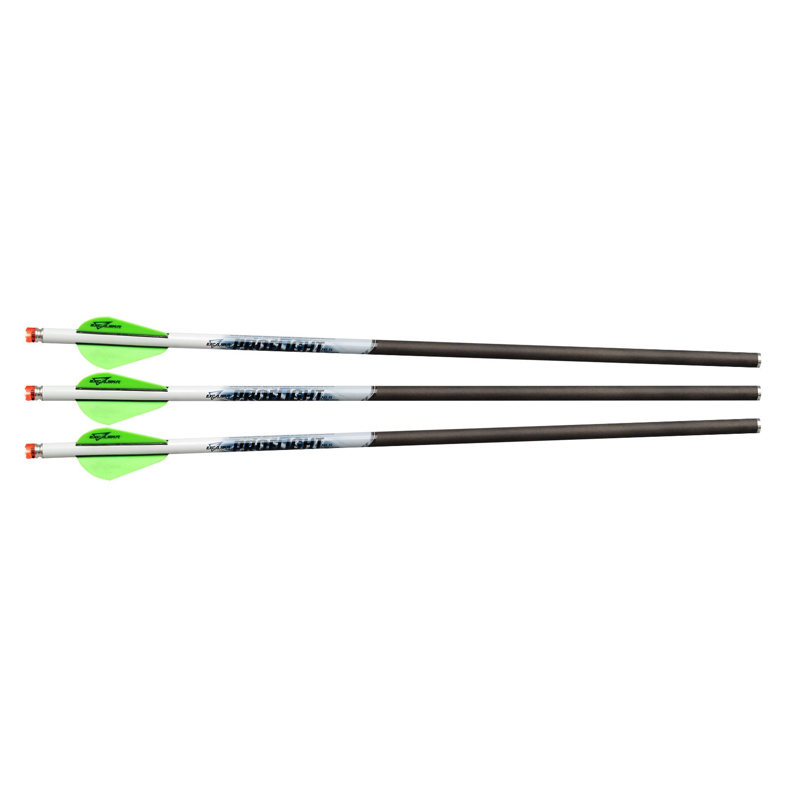 EXCALIBUR PROFLIGHT 20" ILLUMINATED CARBON ARROWS- 3 PACK