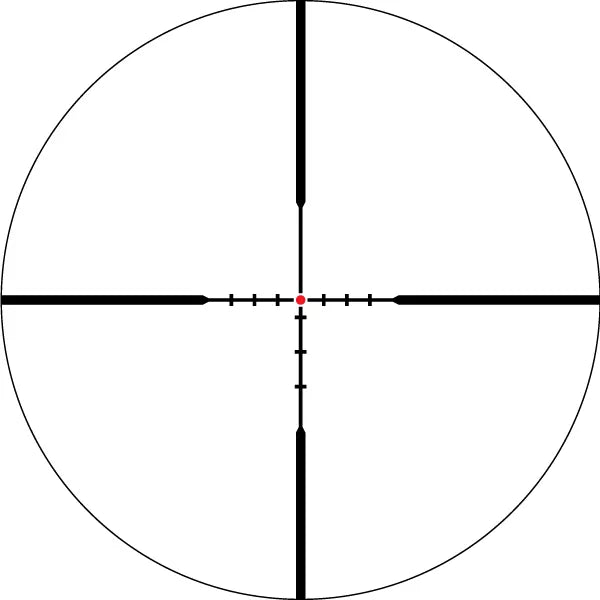 Crossfire® HD 3-9x40 Illuminated Dead-Hold® 2A BDC (MOA) Reticle | 1" Tube