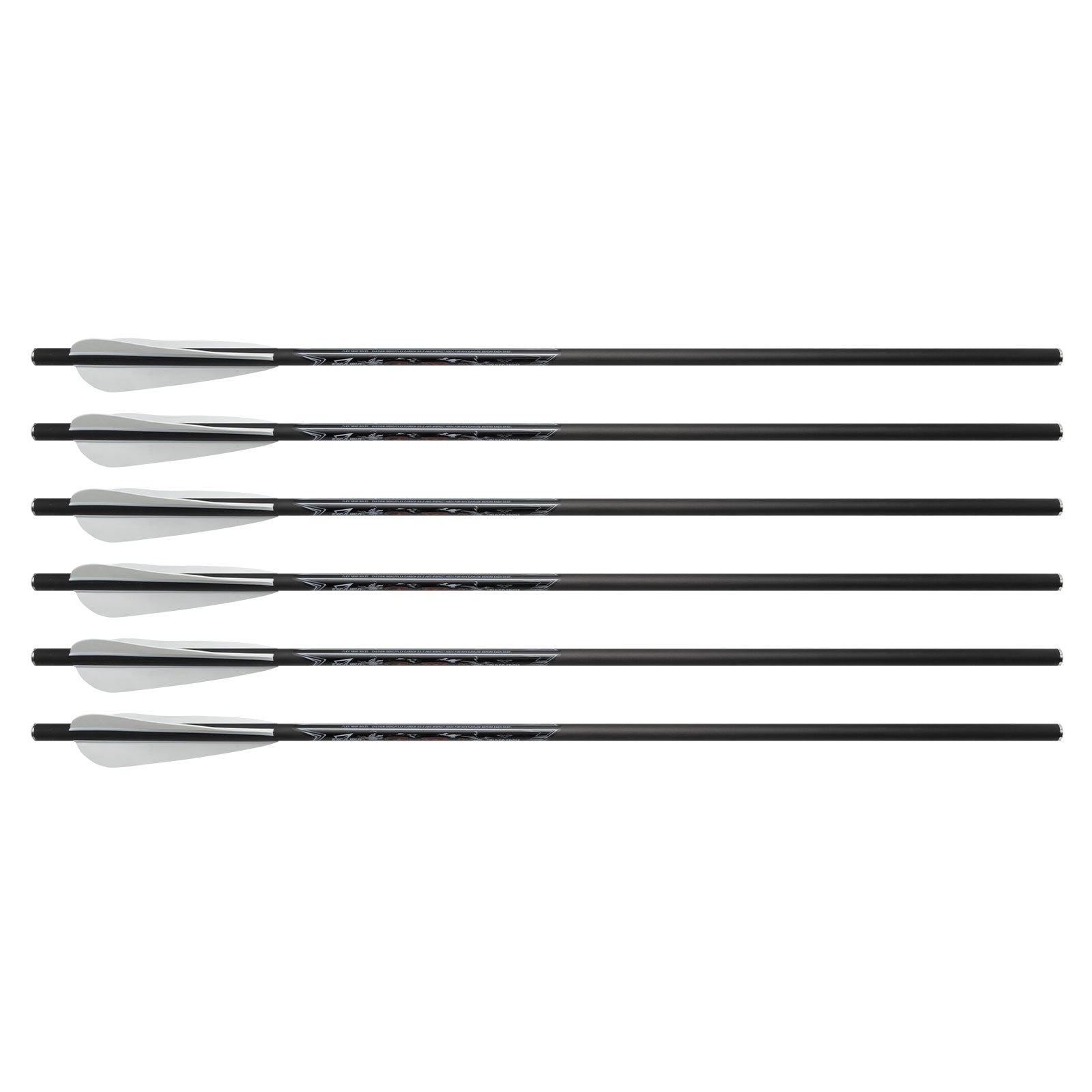 EXCALIBUR FIREBOLT 20" CARBON ARROWS 6 PACK