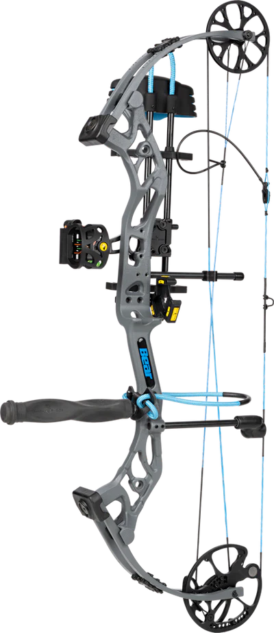 BEAR PROWESS RTH 50# GRAY/ ELECTRIC BLUE