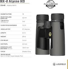 BX-2 Alpine HD 10x42mm