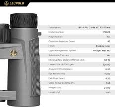 BX-4 Pro Guide HD 10x42mm