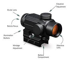 Spitfire™ AR Prism Scope DRT (MOA) Reticle