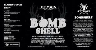 Bombshell™ Food Plot Seed 1/2 acre