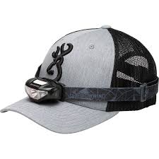 Browning LED Headlamp and Cap Combo Set, 100 Max Lumens
