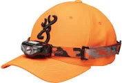 Browning LED Headlamp and Cap Combo Set, 100 Max Lumens