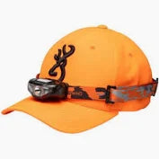 Browning LED Headlamp and Cap Combo Set, 100 Max Lumens